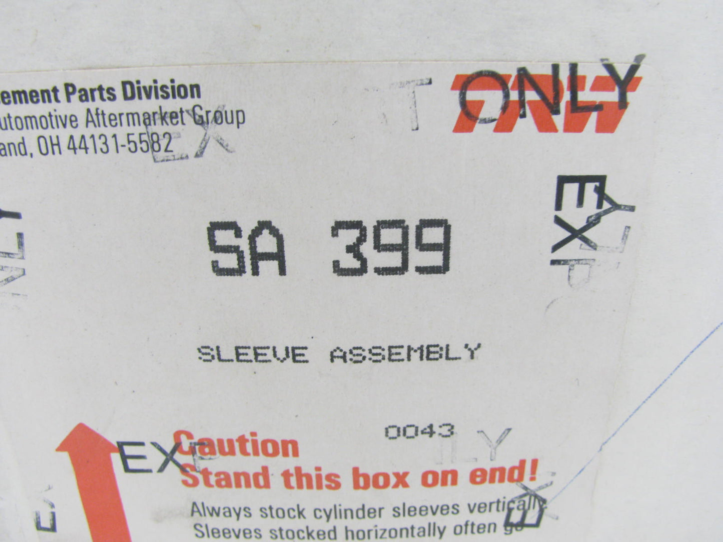TRW SA399 Engine Cylinder Sleeve & Piston Kit - Cummins Diesel BTC350 Big Cam IV