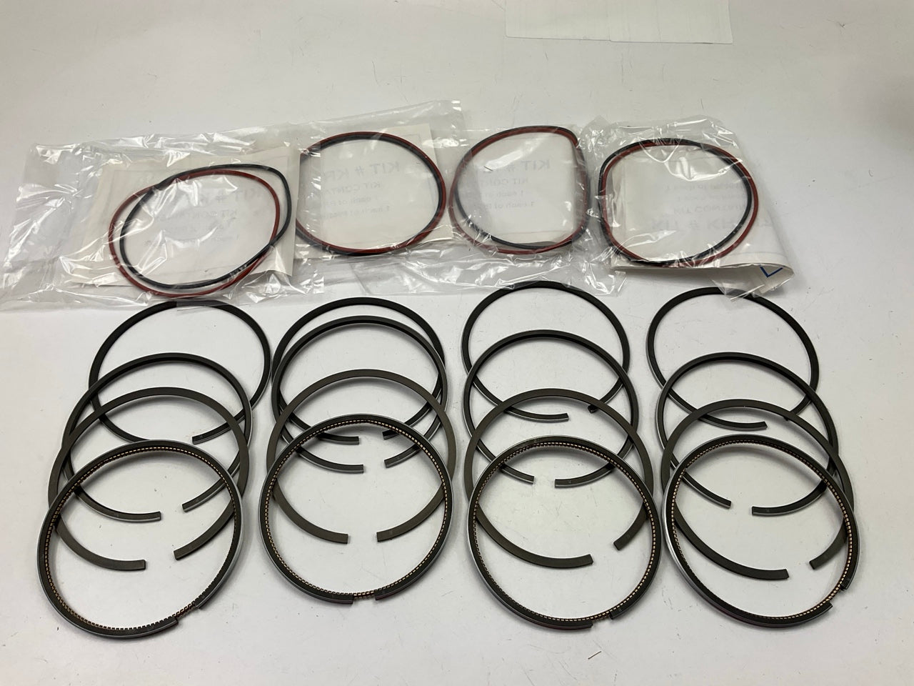 (4) TRW SA403 Cylinder Sleeve Liner, Piston, Rings Kit Allis-Chalmers D2200, 433