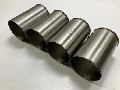(4) TRW SL488F Cast Iron Cylinder Sleeve For 1971-1977 Chevrolet 2.3L-L4