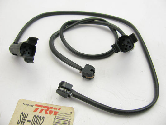 (2) TRW SW-0802 Rear Brake Pad Wear Sensor