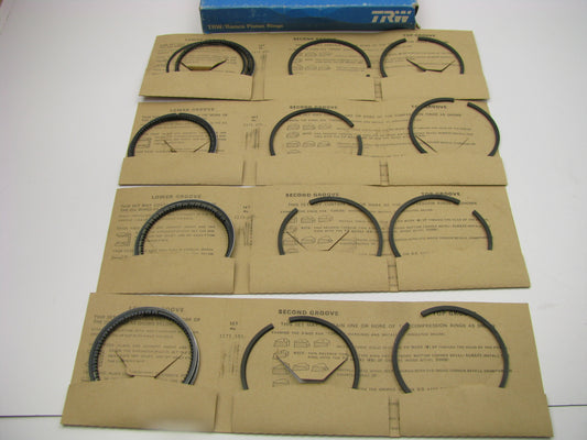 TRW T1173 Piston Rings - Standard 1939-1948 Ford Tractor 2N 8N 8NAN 9N 9NAN