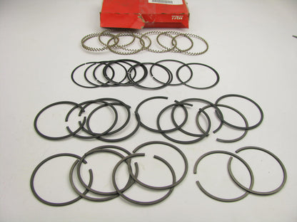 TRW T7556X Engine Piston Ring Set - STANDARD SIZE - 1962-1973 SBC Chevy 283 V8