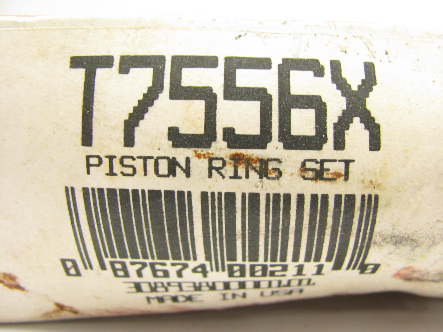 TRW T7556X Engine Piston Ring Set - STANDARD SIZE - 1962-1973 SBC Chevy 283 V8