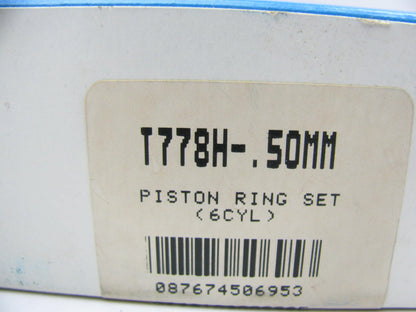 TRW Piston Rings Set 0.50mm Size For Datsun 280zx L28E 2.8L NON-TURBO