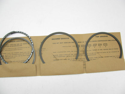 TRW T8113X Engine Piston Rings - Standard 1967-1970 GM 250
