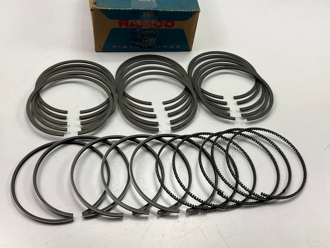 TRW T8128MD Engine Piston Rings - Standard For 1962-1974 Chevrolet GMC 478M