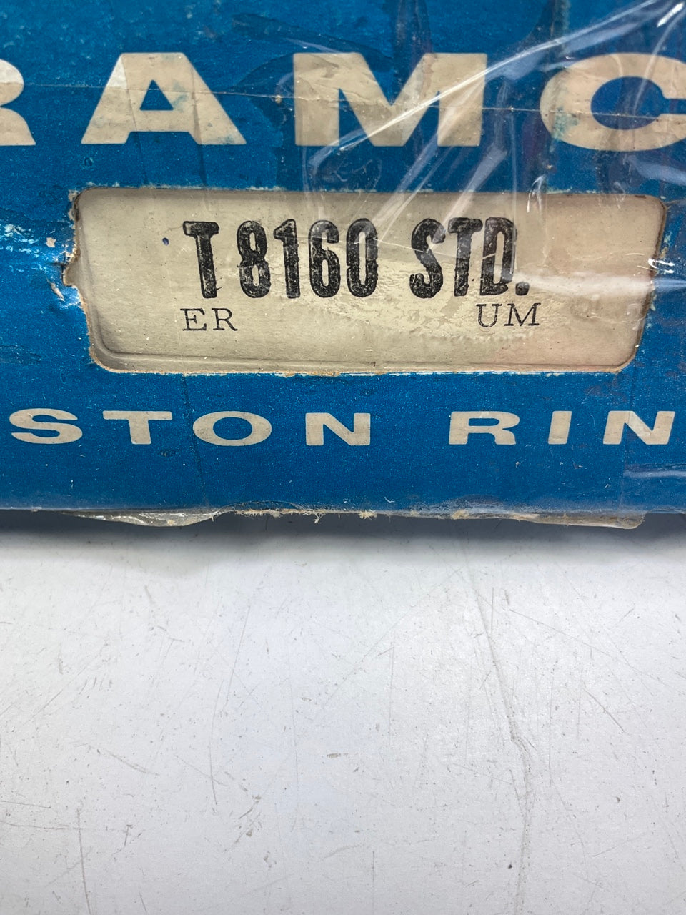 TRW T8160 Engine Piston Rings - Standard 1973-1979 Pontiac 400-V8