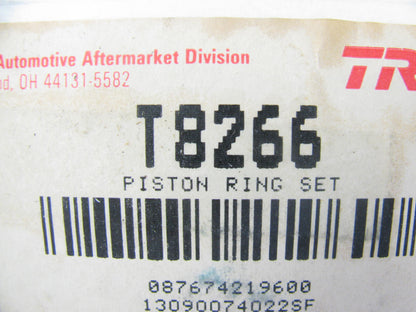 TRW T8266 Engine Piston Rings - Standard 1975-1976 Pontiac Oldsmobile 400
