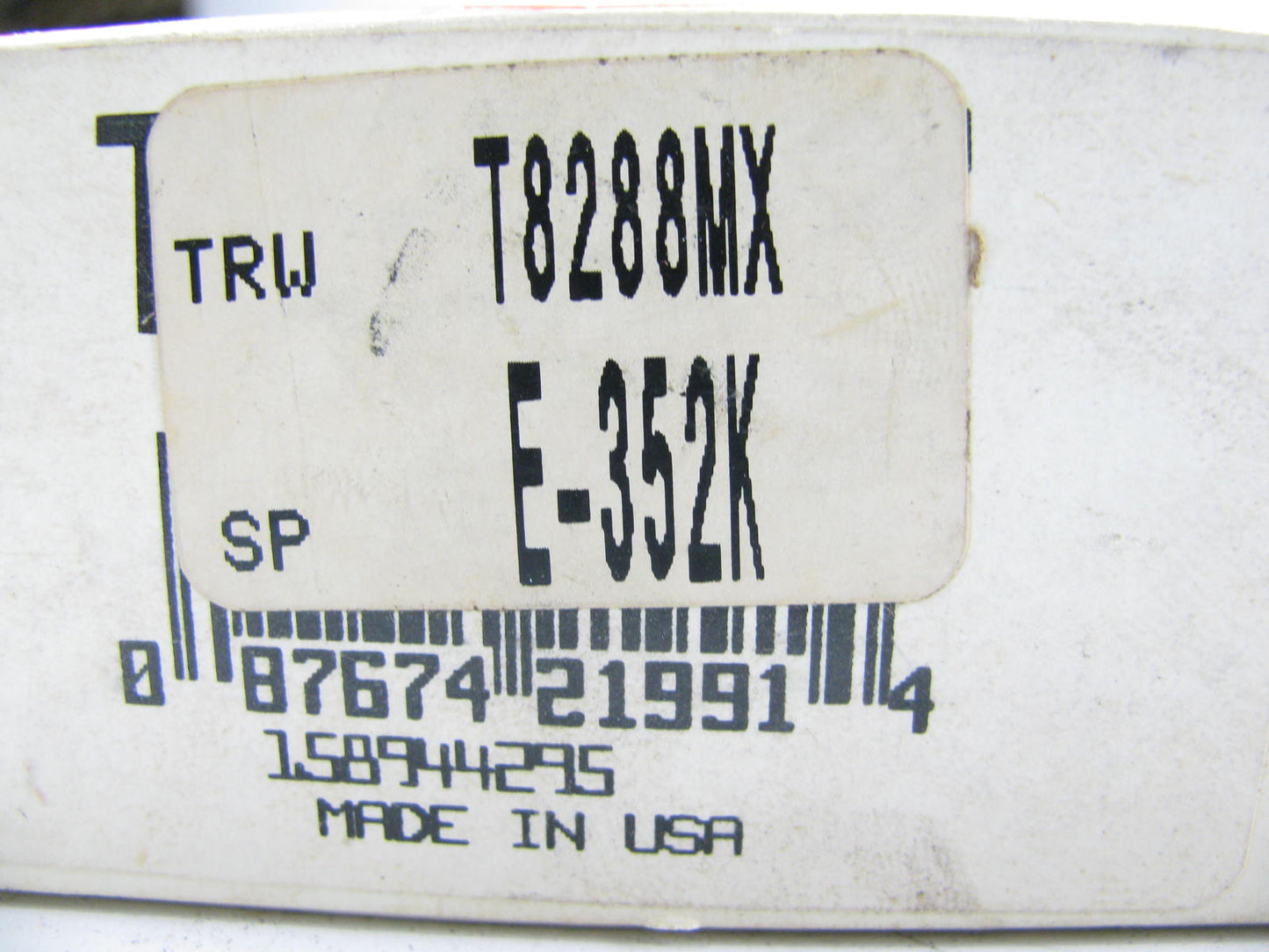 TRW T8288MX Engine Piston Rings - Standard 1974-1993 Ford 2.3L-L4
