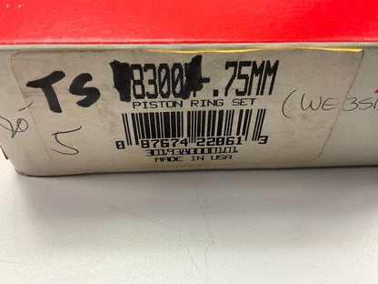 TRW T8300X75MM Engine Piston Rings .75mm 1974-1985 Ford 2.8L-V6