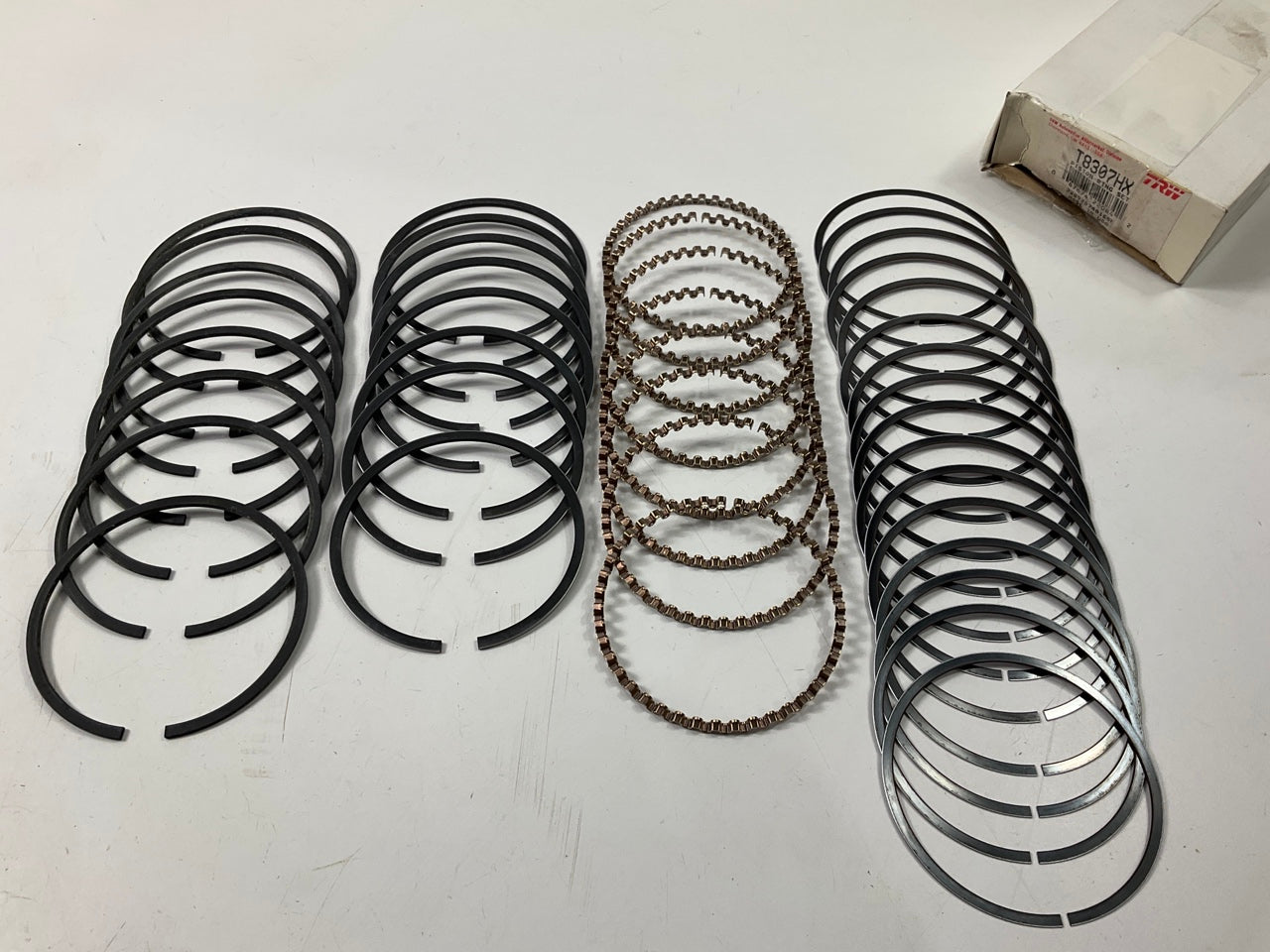 TRW T8307HX Piston Rings - Standard For 1976-1998 Chevrolet 305 5.0L-V8