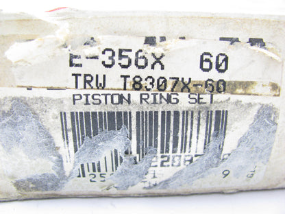 TRW T8307X Engine Piston Rings .060'' 1976-1998 Chevrolet GMC 305-V8