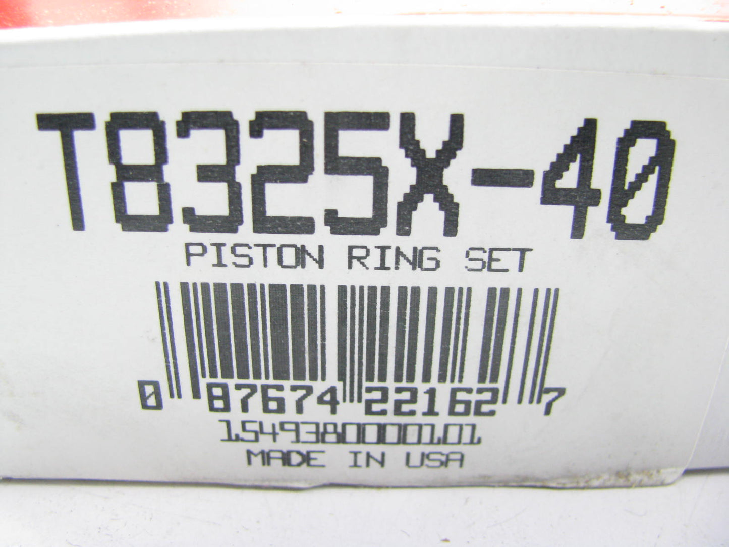 TRW T8325X-40 Engine Piston Rings - .040'' Oversize