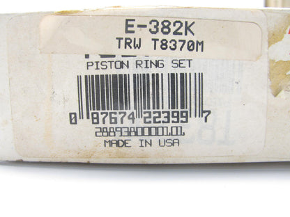 TRW T8370M Engine Piston Rings - Standard For 1978-1980 Jeep AMC GM 2.5L-L4