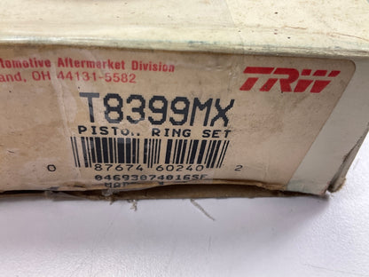 TRW T8399MX Engine Piston Rings - Standard 1985-1986 GM 2.0L-L4