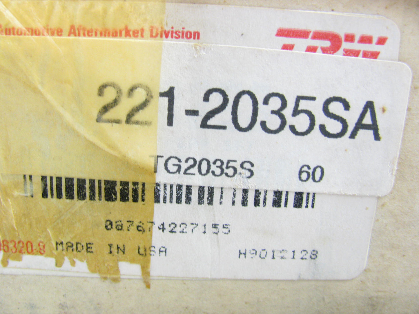 Vintage TRW TG2035S Engine Timing Gear Kit For 1969-1978 Volvo B20 2.0L