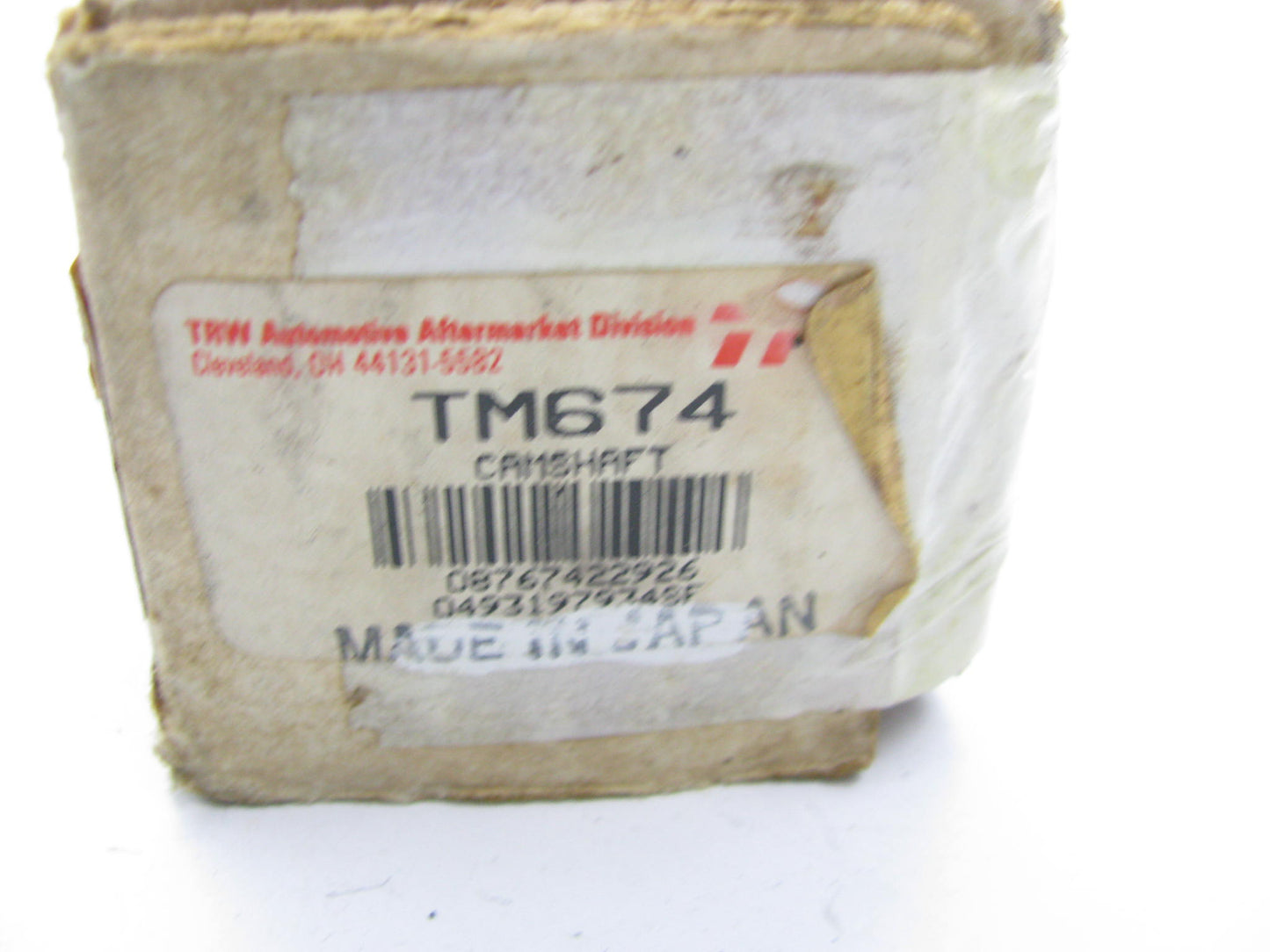 TRW TM674 Engine Camshaft For 1980-1982 Subaru 1800