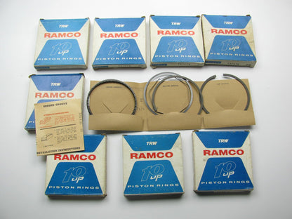 Vintage TRW 030 Piston Rings Set: Edsel 332 352 & Oldmobile 371 8-cylinder