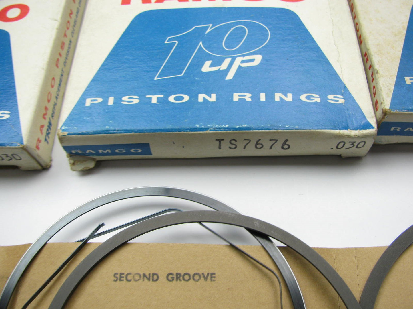 Vintage TRW 030 Piston Rings Set: Edsel 332 352 & Oldmobile 371 8-cylinder