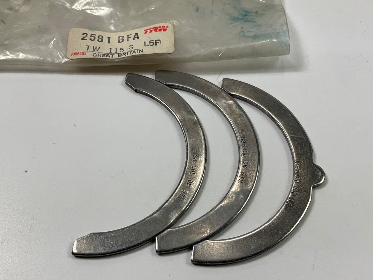 TRW TW115S Perkins 4.99 4-99 4-107 4.107 4.108 Diesel Engine Thrust Washer Set