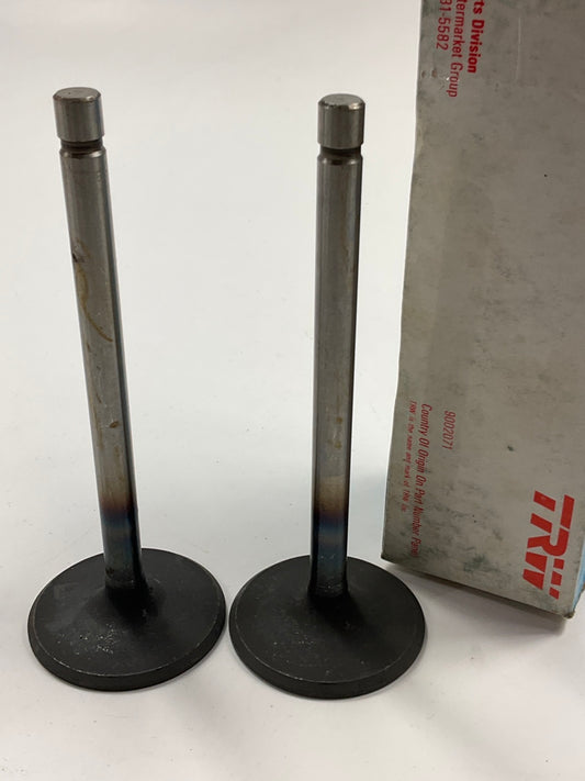 (2) TRW V2348 Engine Intake Valve 1958-1976 Ford 332 352 6360 390 410 428