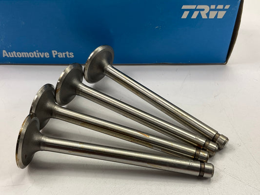 (4) TRW V3163X Intake Valves For CONTINENTAL Y69, Y91, Y112, Y4112, 112 4112