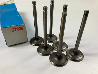 (6) TRW V39873 .003'' Oversize Intake Valves For Ford 170 200 250 I6