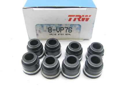 (8) TRW VP76 Engine Exhaust Valve Stem Oil Seals For 1984-1988 Nissan 300ZX