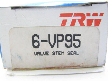 (6) TRW VP95 Intake Valve Stem Seal Set .015'' 1976-1983 GM 3.8L 4.1L