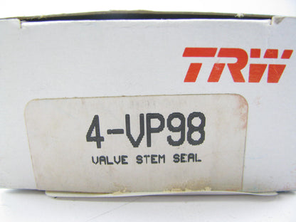 (4) TRW VP98 Exhaust Engine Valve Stem Oil Seal