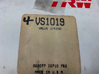 (4) TRW VS1019 Engine Exhaust Valve Spring - Chevrolet 305 307 350 400