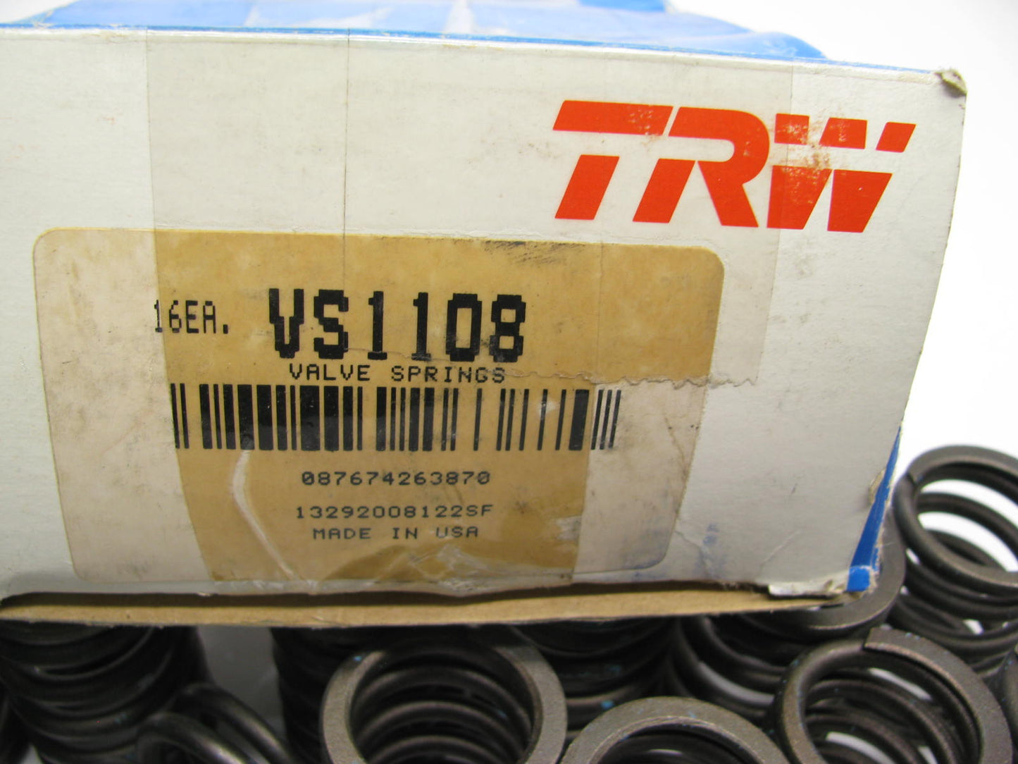 (16) TRW VS1108 Intake & Exhaust Engine Valve Springs For Detroit Diesel 8.2L