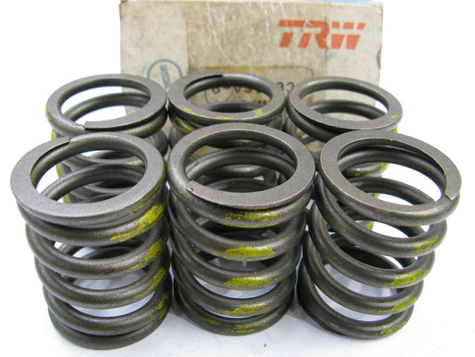 (6) TRW VS1303 Exhaust Engine Valve Spring For 1985-1996 300 4.9L-L6