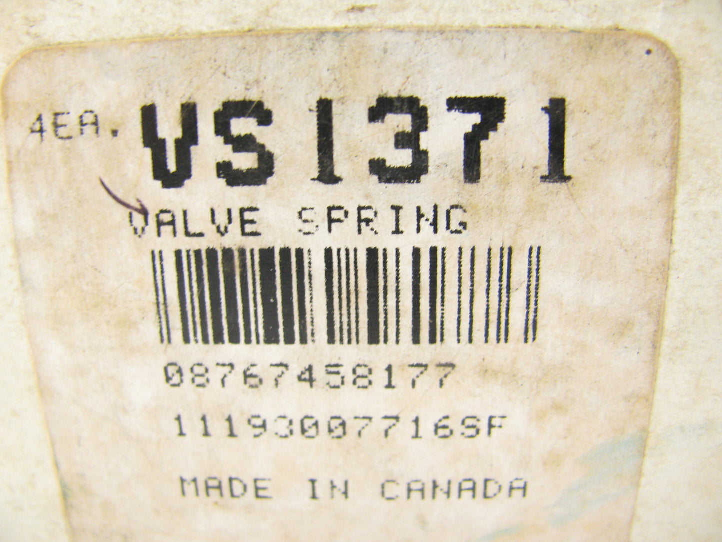 (x4) TRW VS1371  Valve Springs For 5.9L Cummins 1989-1993