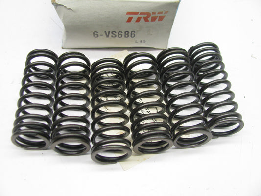 (6) TRW VS686 Intake Valve Springs OLIVER TRACTOR 55D, 55HC, Super 55, 66 77D 88