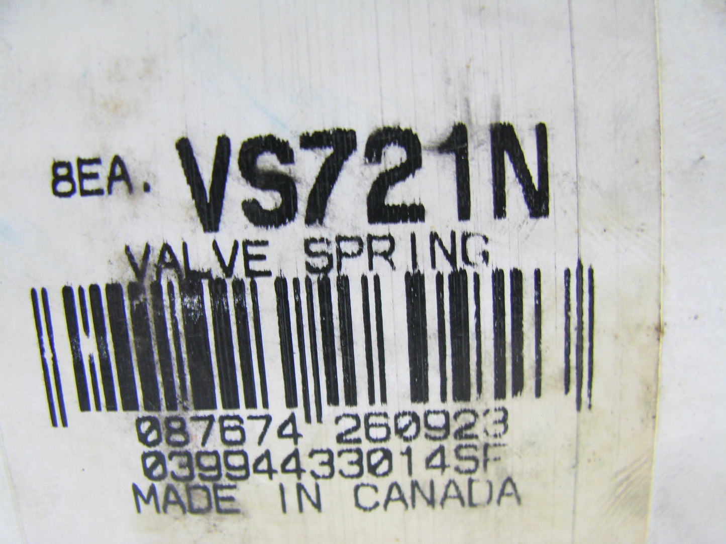 (8) TRW VS721N Engine Valve Spring - 1965-1969 Ford Mercury 289 302 SBF V8