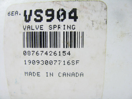 (6) TRW VS904 Intake Engine Valve Spring 1965-1983 Ford 240 300-L6
