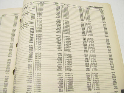 TRW X3006 Fuel Pumps Catalog - Domestic Import Industrial Performance 1990