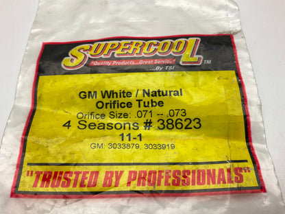 TSI Supercool 11-1 A/C White GM / Audi 0.071-0.073 Orifice Tube Replace FJC 3011