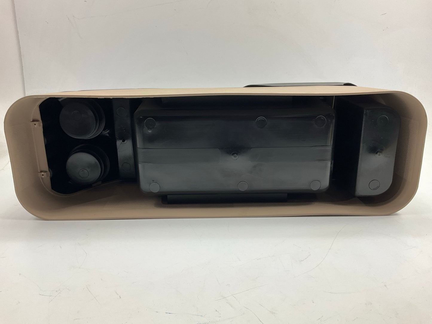 STAINED SEE PHOTO TSI 54214 Universal Truck SUV Clutter Catch Center Console TAN
