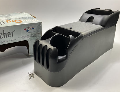 STAINED TSI 54214 Universal Truck SUV Clutter Catch Center Console W/ Cup Holder