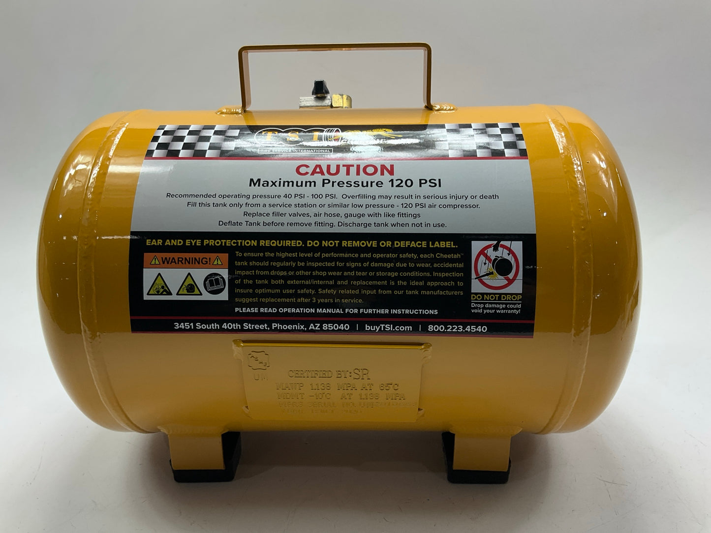 TSI Cheetah CH-5 Bead Seating Tool - 5 Gallon Capacity