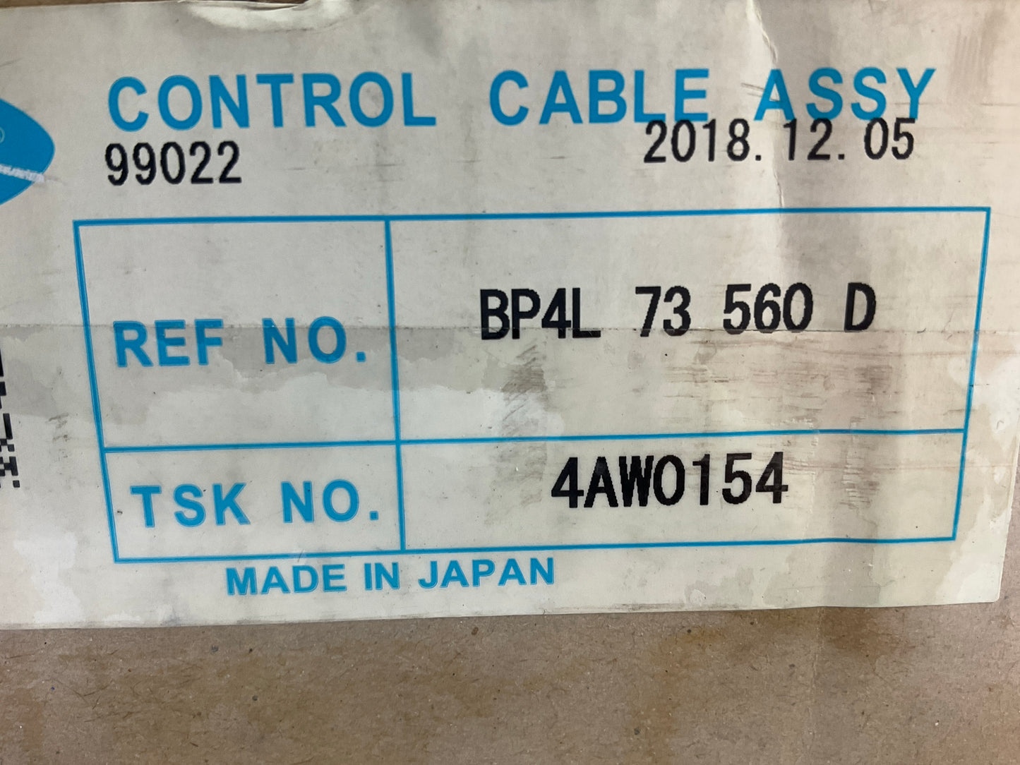 TSK 4AW0154 Rear Left Manual Window Regulator - 2004-2009 Mazda 3