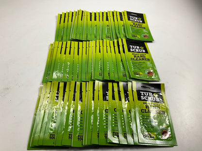 60 Single Packs - Tub O Scrub Heavy Duty Hand Cleaner 0.3 Oz Single Pack