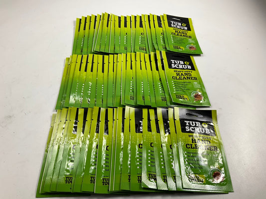 60 Single Packs - Tub O Scrub Heavy Duty Hand Cleaner 0.3 Oz Single Pack