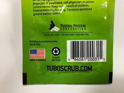 60 Single Packs - Tub O Scrub Heavy Duty Hand Cleaner 0.3 Oz Single Pack