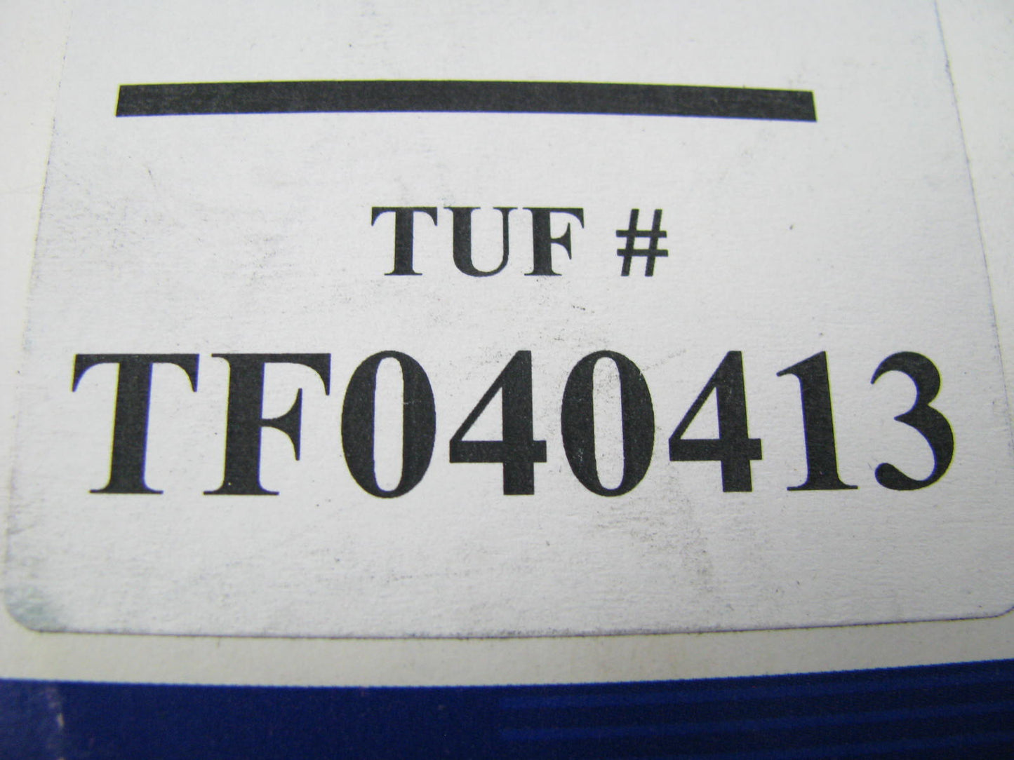 TUF TF040413 Serpentine Belt - 0.56'' X 41.70'' - 4 Ribs