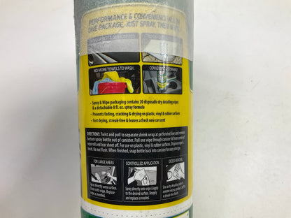 Turtle Wax 50939 Spray & Wipe Protectant 8oz