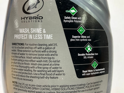 (2) Turtle Wax 53411 Hybrid Solutions Ceramic Wash And Wax, 48 Oz. Each Bottle