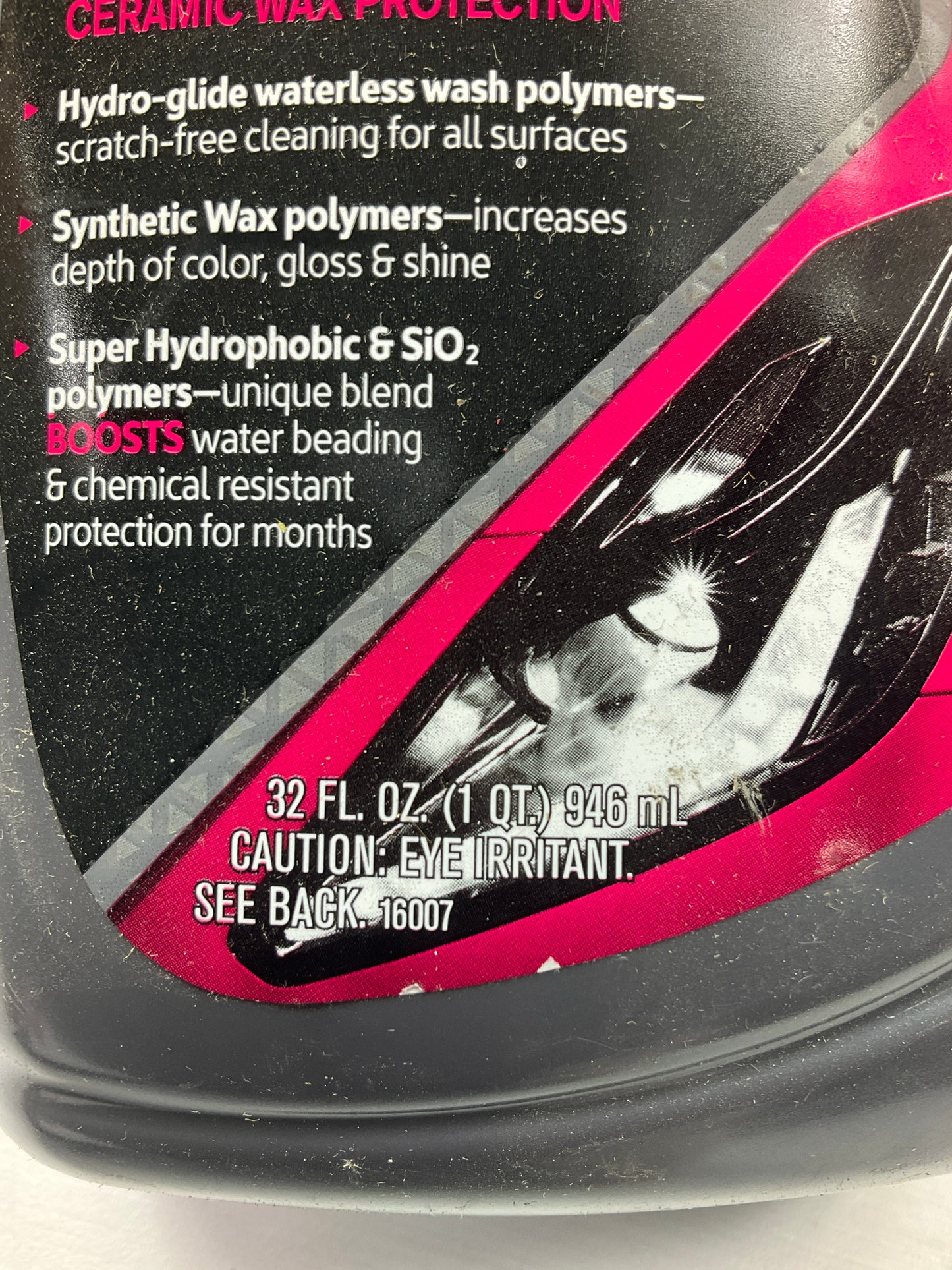 Turtle Wax 53413 Ceramic 3-in-1 Detailer Waterless Spray Detailer, 32 Fl Oz